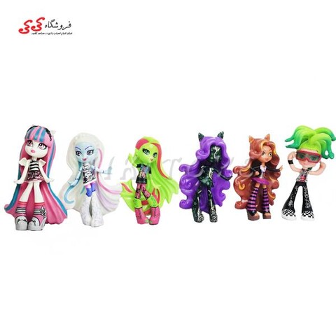 فیگور های مانستر ست 6 عددی Monster High
