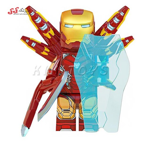 لگو قهرمان ساختنی خاص ایرونمن پرنده iron man