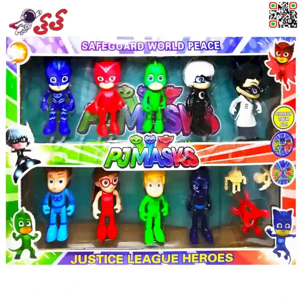اسباب بازی فیگور پی جی مکس 9 عددی PJ MASK