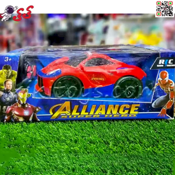 اسباب بازی ماشین کنترلی اسپایدرمن قهرمانی Spider Man CARS 829