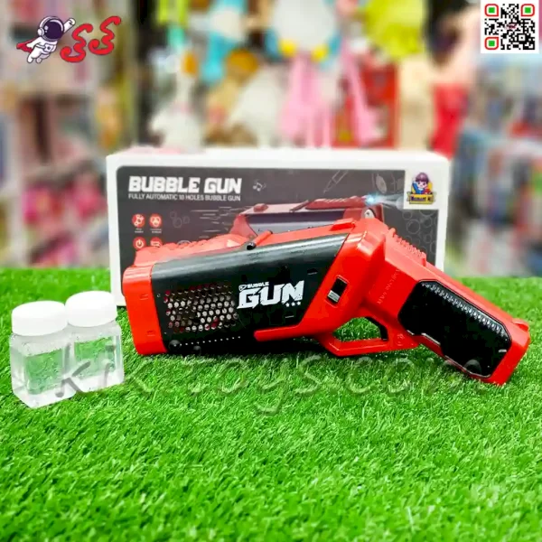 تفنگ حباب ساز اسباب بازی برقی BUBBLE GUN P065