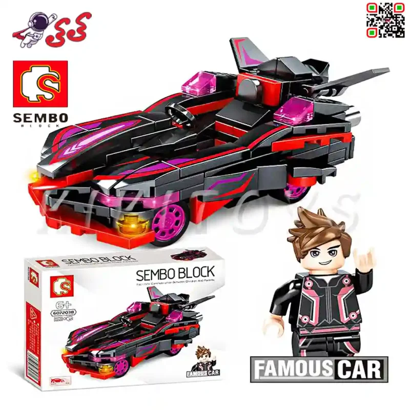 لگو ماشین قهرمانان سمبوبلاک SEMBO BLOCK 607203B