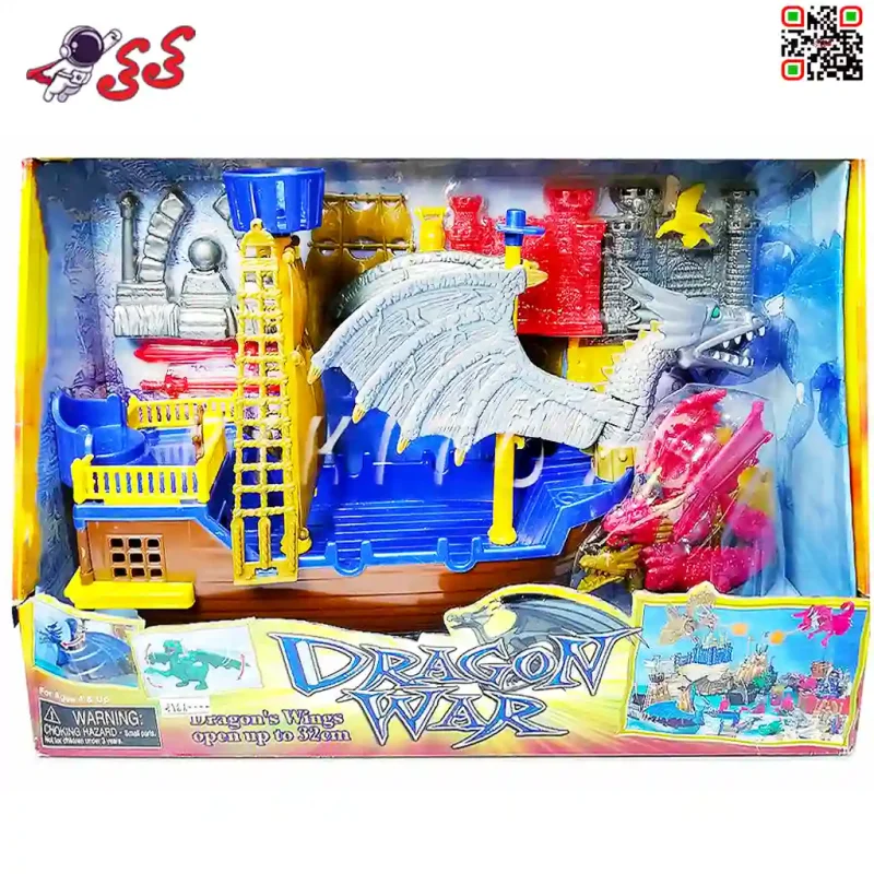 اسباب بازی کشتی دزدان دریایی و اژدها DRAGON WAR 129DB