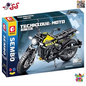 لگو موتورسیکلت بنتلی لئونچینو برند سمبوبلاک SEMBO BLOCK 713002