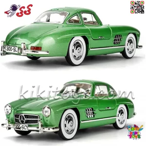 ماکت Mercedes 300 SL با طراحی کلاسیک و چراغ عقب روشن