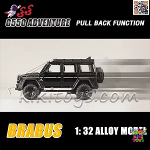 ماشین فلزی مرسدس G550 Adventure Edition با بدنه فلزی دایکست و طراحی خاص آفرودی و سیستم عقب کش
