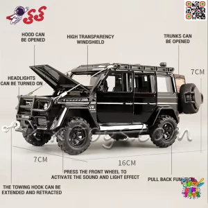 اکت کلکسیونی مرسدس بنز G550 رنگ مشکی مناسب دکور و ویترین