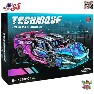 لگو ماشین لامبورگینی وننو LAMBORGHINI Veneno مدل S7604 – ساختنی تکنیک 1280 قطعه