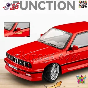 جزئیات بدنه ماکت بی‌ام‌و M3 E30 کلاسیک