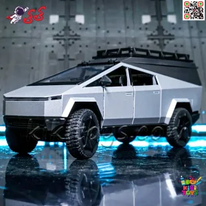 ماکت ماشین فلزی تسلا سایبرترک Tesla Cybertruck Camping RV مقیاس 1:24