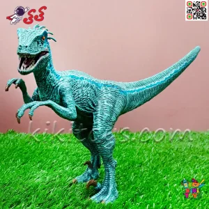 دایناسور ولاسیرپتور بلو در حالت ایستاده، ایده‌آل برای دکور اتاق کودک یا دکوراسیون