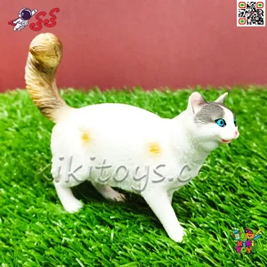 فیگور گربه چشم آبی اسباب بازی برای دکور و ویترین