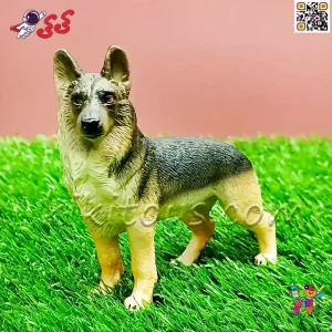 فیگور حیوانات ماکت سگ ژرمن شپرد اسباب بازی German Shepherd figure مدل 1482﻿﻿