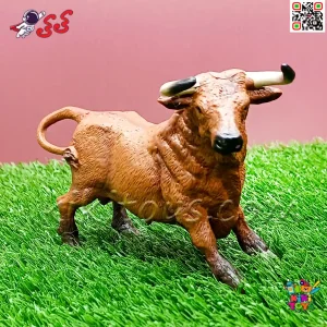 فیگور حیوانات ماکت گاو وحشی اسباب بازی cow figure مدل 3022