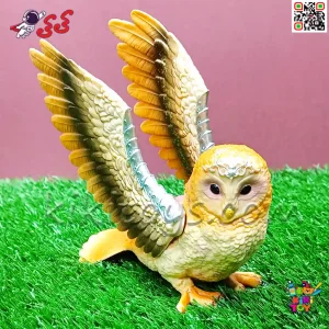 فیگور حیوانات ماکت پرنده جغد بالدار اسباب بازی Owl Figure مدل 3542