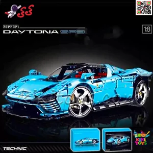 لگو ماشین فراری دیتونا SP3 سری Technic مدل W966 رنگ آبی
