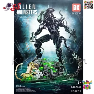 لگو بیگانه فضایی الین Alien Monsters چراغ‌دار کد 7048