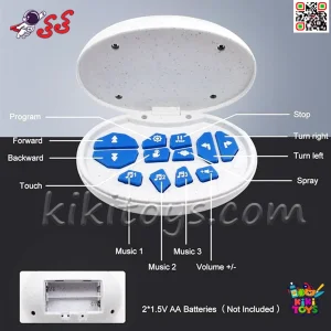 خرید ربات کنترلی دایناسور دودزا K29