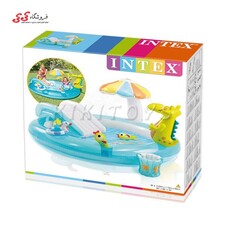 استخر بادی اینتکس طرح دلفین  intex57129