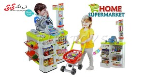 اسباب بازی ست فروشگاهی کودک با سبد خرید