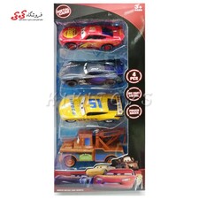 ست ماشین فلزی مک کویین 4 عددی  METAL CARS
