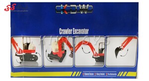 ماکت فلزی بیل مکانیکی    crawler excavator