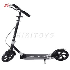اسکوتر آلومینیومی دو چرخ میکرو مشکی نقره ای  MICRO S200