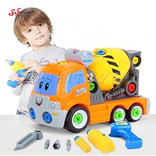 کامیون میکسر اسباب بازی با دریل برقی  KAMYU Truck mixer