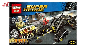 لگوماشین بتمن و کلیرکراک لپین-LEPIN 07037 Super Heroes