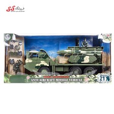 ماکت موشک انداز نظامی 702090 ام اند سی ANTI AIRCRAFT MISSILE VEHICLE M C TOY