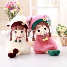 عروسک پولیشی دختر لباس فر  Stuffed Plush Toys
