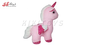 عروسک پولیشی اسب تک شاخ سایز متوسط-plush toy unicorn