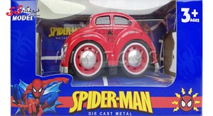 ماشین فلزی فولکس مرد عنکبوتی- DIE CAST METAL SPIDER-MAN