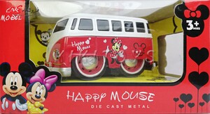 ماشین فلزی ون میکی موس- DIE CAST METAL HAPPY MOUSE