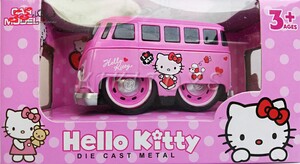 ماشین فلزی ون کیتی-  DIE CAST METAL HELLO KITTY