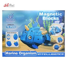 اسباب بازی ساختنی ماهی با بلوک مغناطیسی Magnetic Blocks 303
