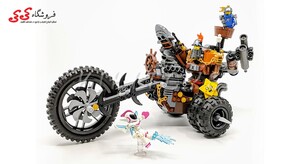 لگو مووی 2 موتور سنگین برند لپین-MetalBeard\'s Heavy Metal Motor Trike