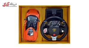 قیمت و خرید اسباب بازی ماشین کنترلی  فرمان دار ام زدMZ مدل Lamborghini Sport Racing Genuine License