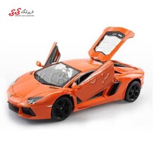 اسباب بازی ماشین کنترلی فرمان دار فلزی ام زد MZ مدل Lamborghini Sport Racing Genuine