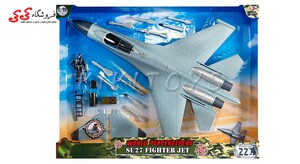 بازی و سرگرمی ماکت اورجینال هواپیمای جنگنده سوخو 27 برند ام اند سی SU27 FIGHTER JET M C TOY
