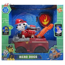 اسباب بازی مارشال با ماشین موزیکال HERO DOGS 6080
