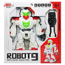 اسباب بازی ربات کنترلی موزیکال سفید قرمز ROBOT REMOT CONTROL