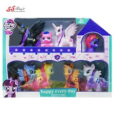 اسباب بازی اسب تک شاخ پونی رنگی PONY