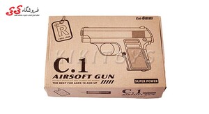 قیمت و خرید تفنگ کلت فلزی Air soft gun C1