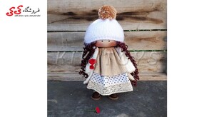 عروسک دختر روسی دست دوز KIKI
