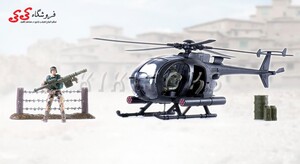 قیمت و خرید ماکت هلیکوپتر کمبات و سرباز ام  اند سی   World Peacekeepers M C