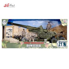 ماکت توپ جنگی با سرباز ست نظامی 77029 ام اند سی MILITARY HOWTTZER