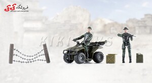 سفارش انلاین ماکت موتور و سرباز با تجهیزات نظامی برند ام اند سی | KIKITOYS