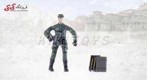 خرید اکشن فیگور سرباز کوچک با تجهیزات نظامی برند ام اند سی -WORLD PEACEKEEPERS
