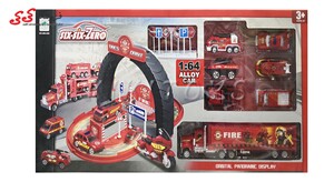 خرید پارکینگ آتشنشانی اسباب بازی | فروشگاه کی کی